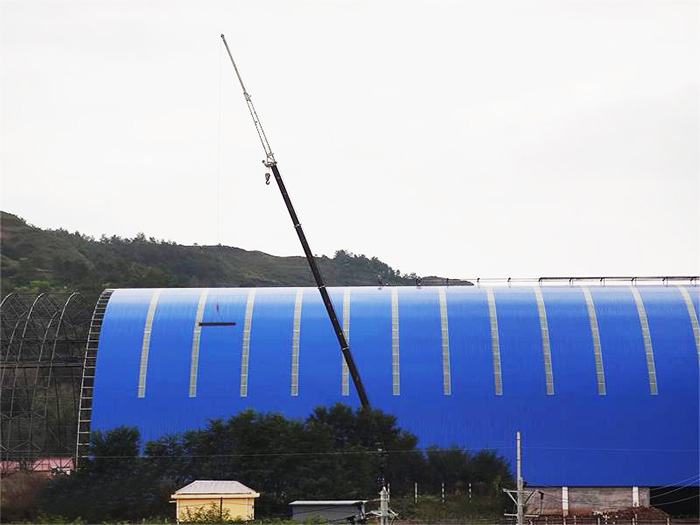 云浮煤棚网架工程